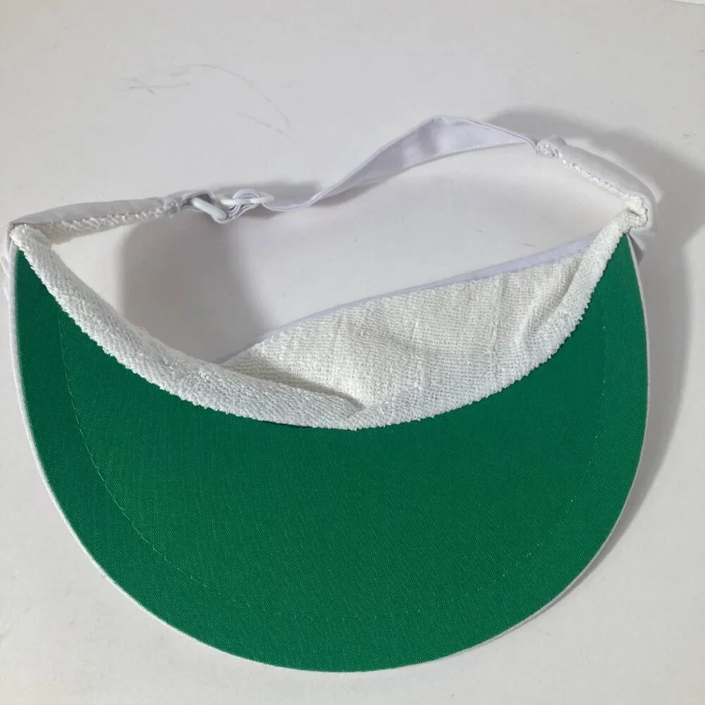 Mens‎ Vintage Meadow Gold Dairies Visor Adjustable Terry Sweat Band Cotton #3